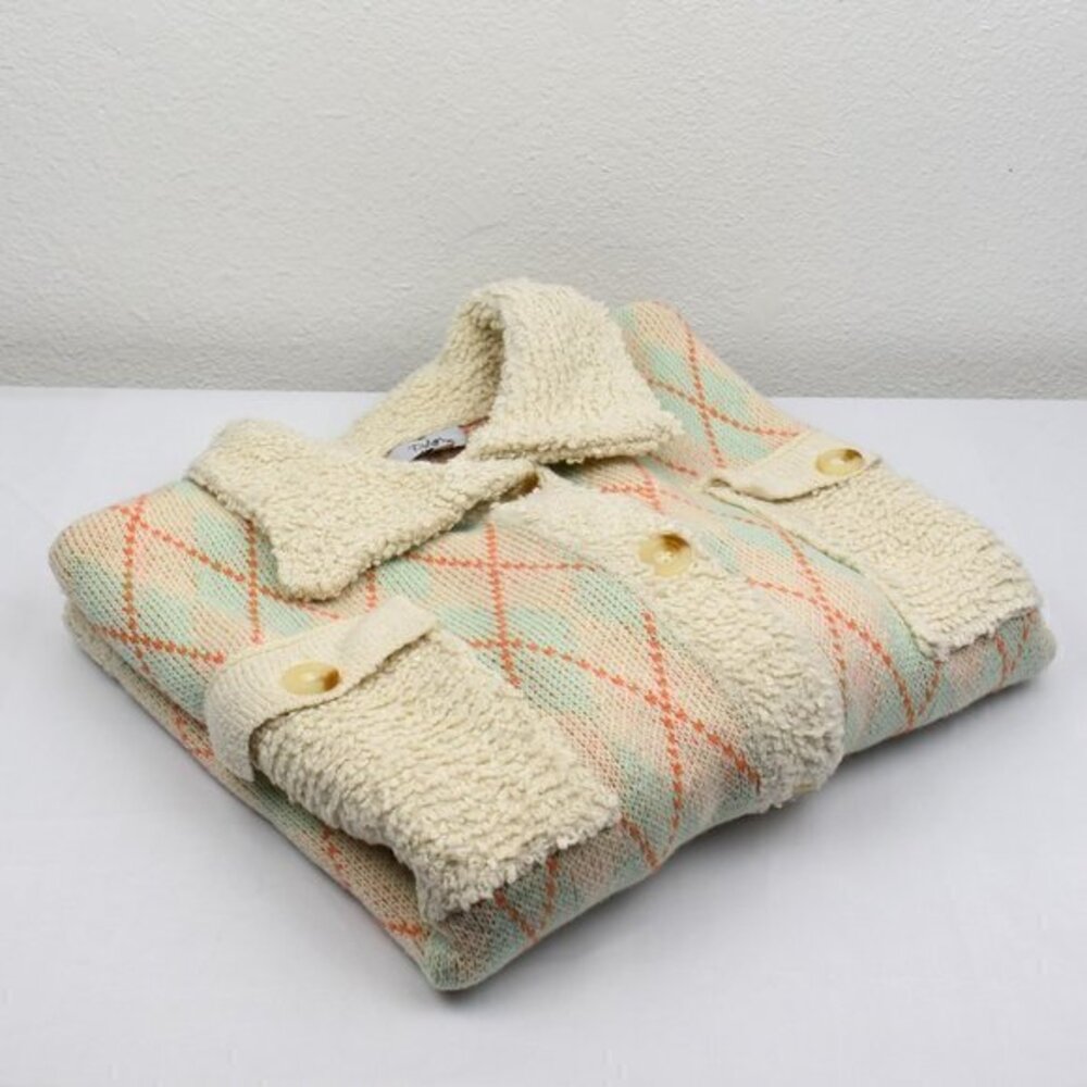 Polagram Cardigan Full Button-up Sweater Size Small Gently Used Condition